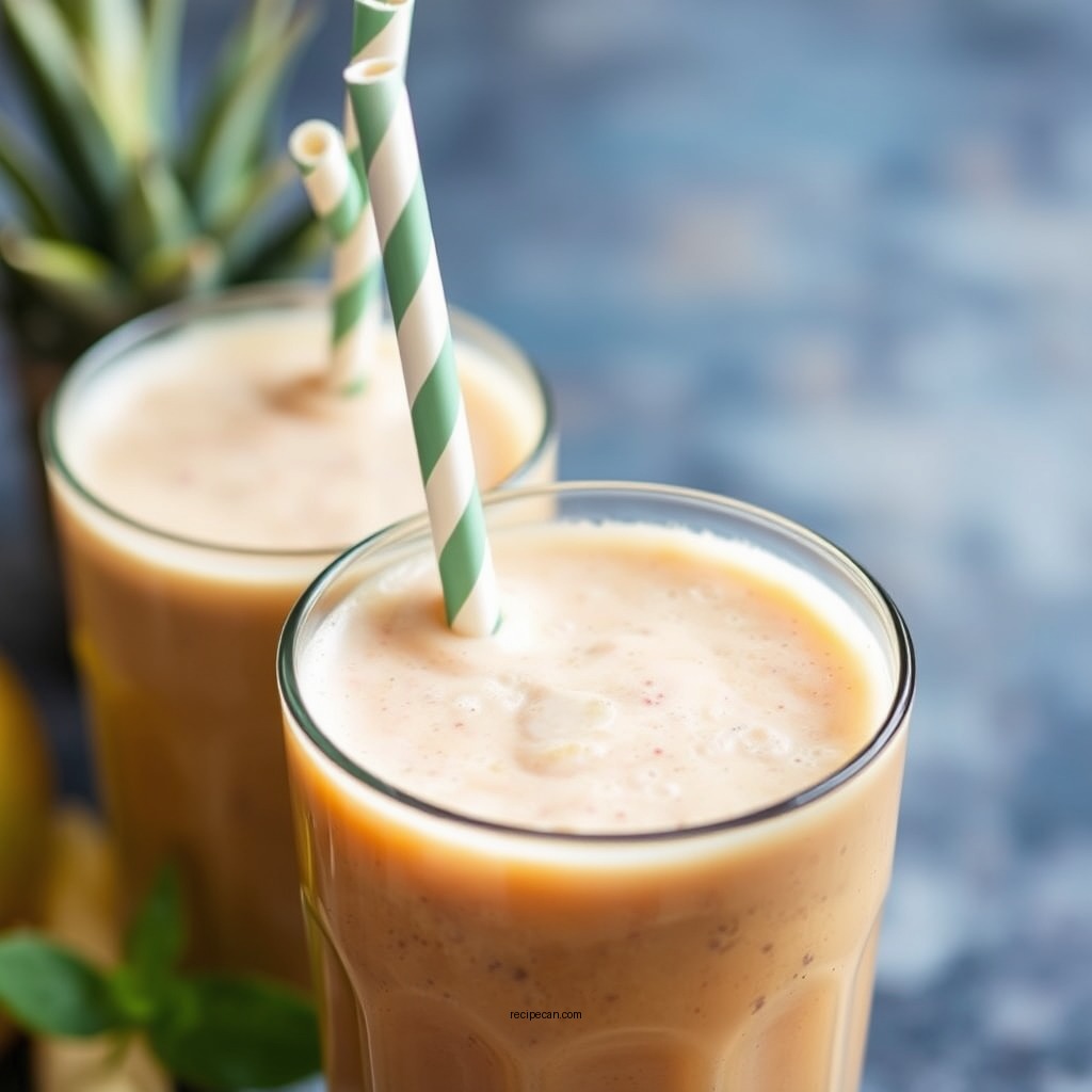 Tips for the Perfect Smoothie Texture - bahama mama smoothie recipe tropical smoothie