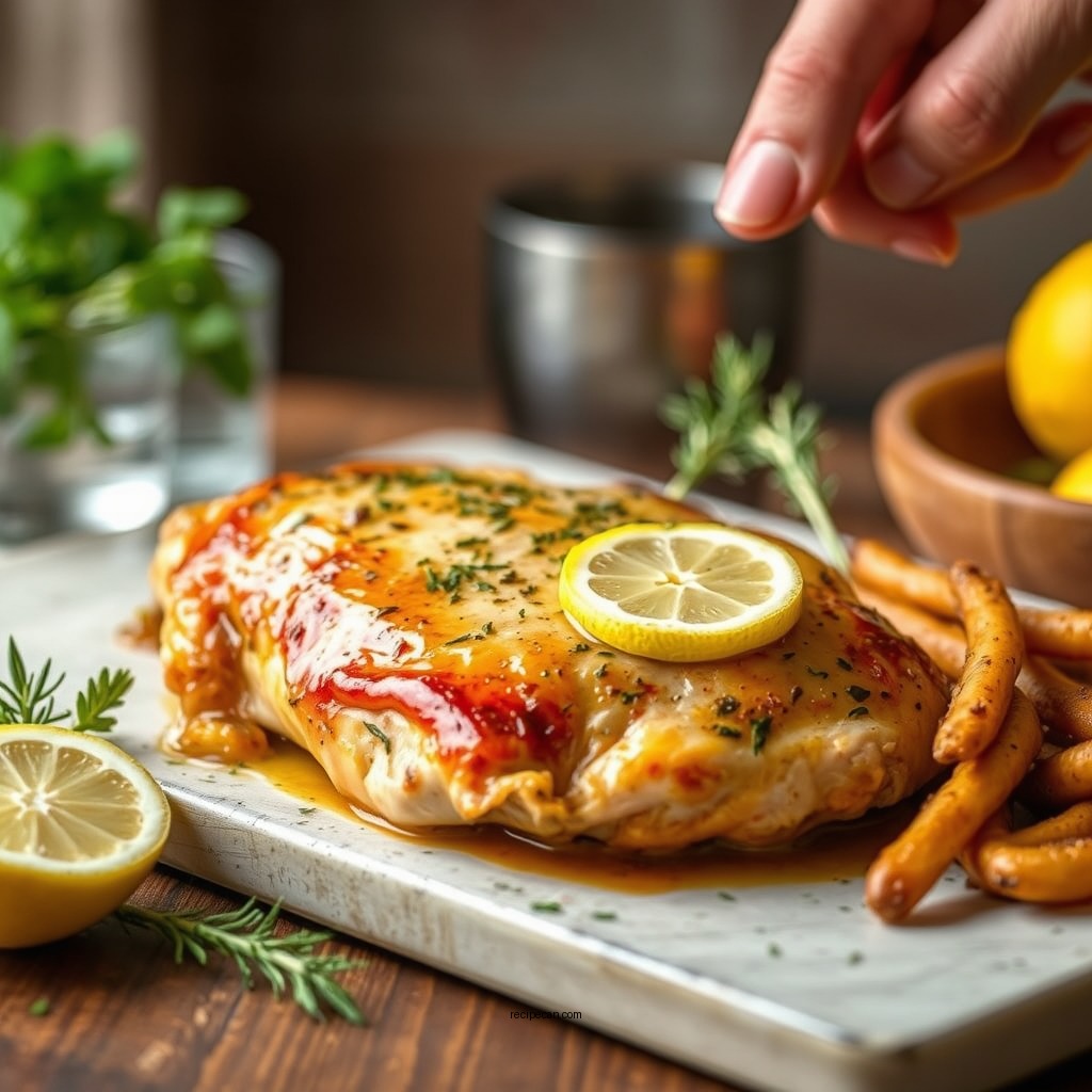 Lemon Herb Baked Chicken - baked chicken recipes with sauce