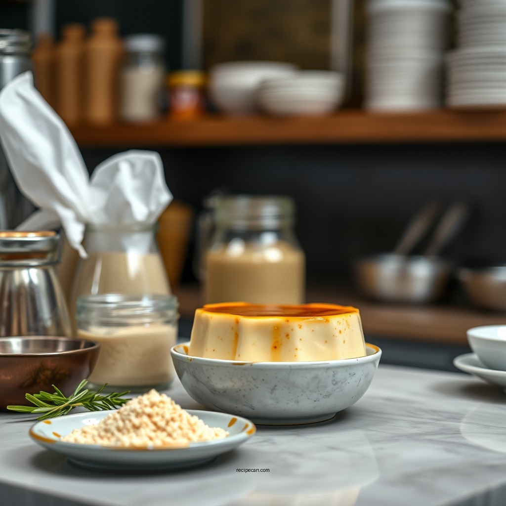 Ingredients You’ll Need - baked custard recipe easy