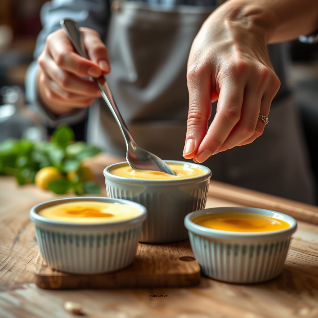 Step-by-Step Instructions - baked custard recipe easy
