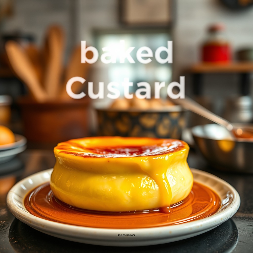 Understanding Baked Custard - baked custard recipe