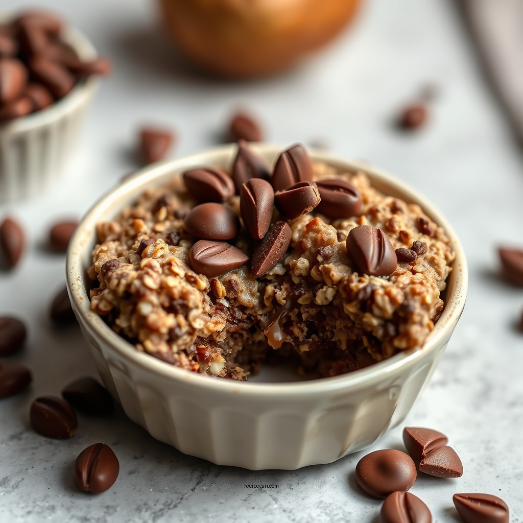 Healthy Chocolate Baked Oats - baked oat recipes