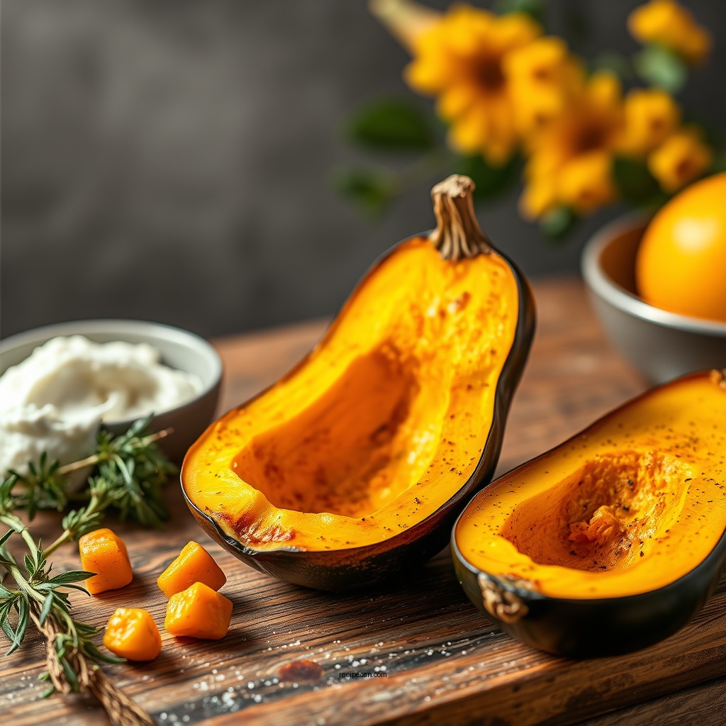 Classic Baked Butternut Squash - baked squash recipes