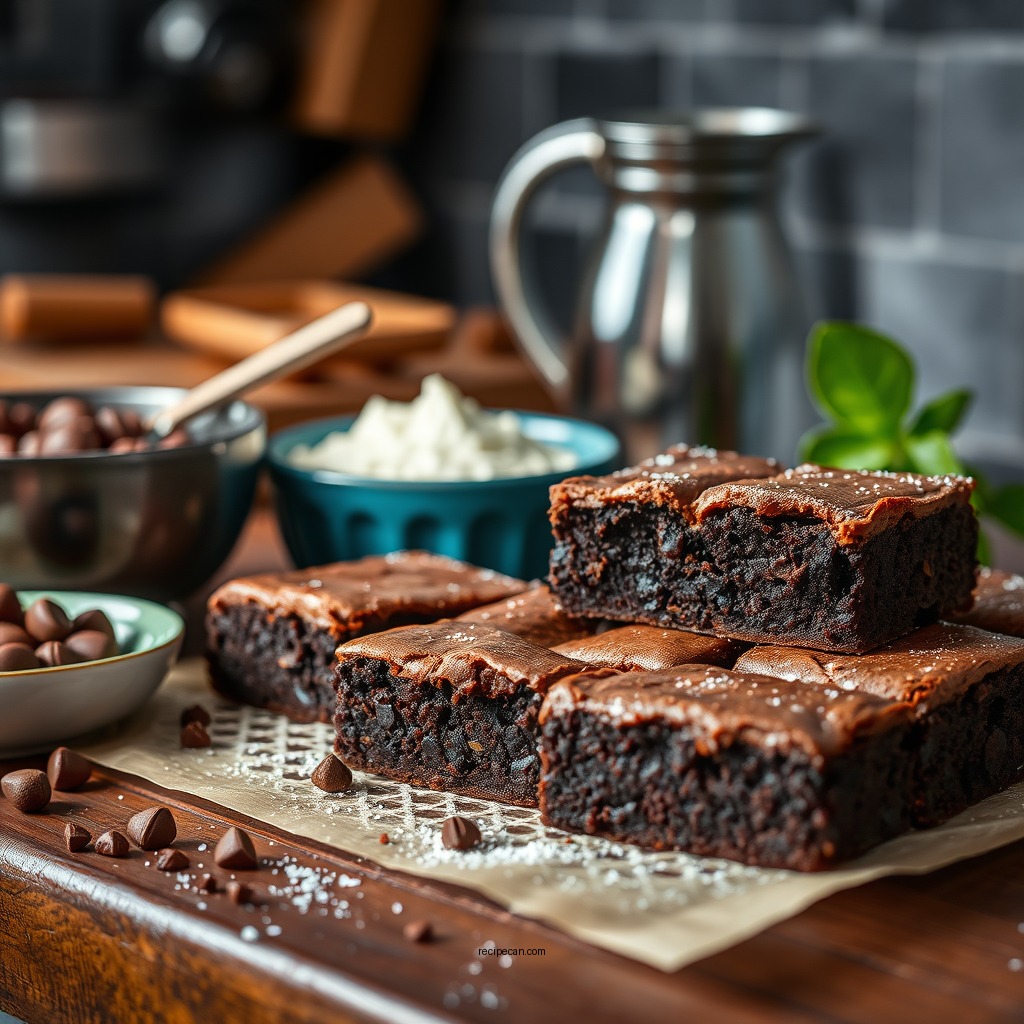 Essential Ingredients for Classic Brownies - bakers chocolate brownie recipe