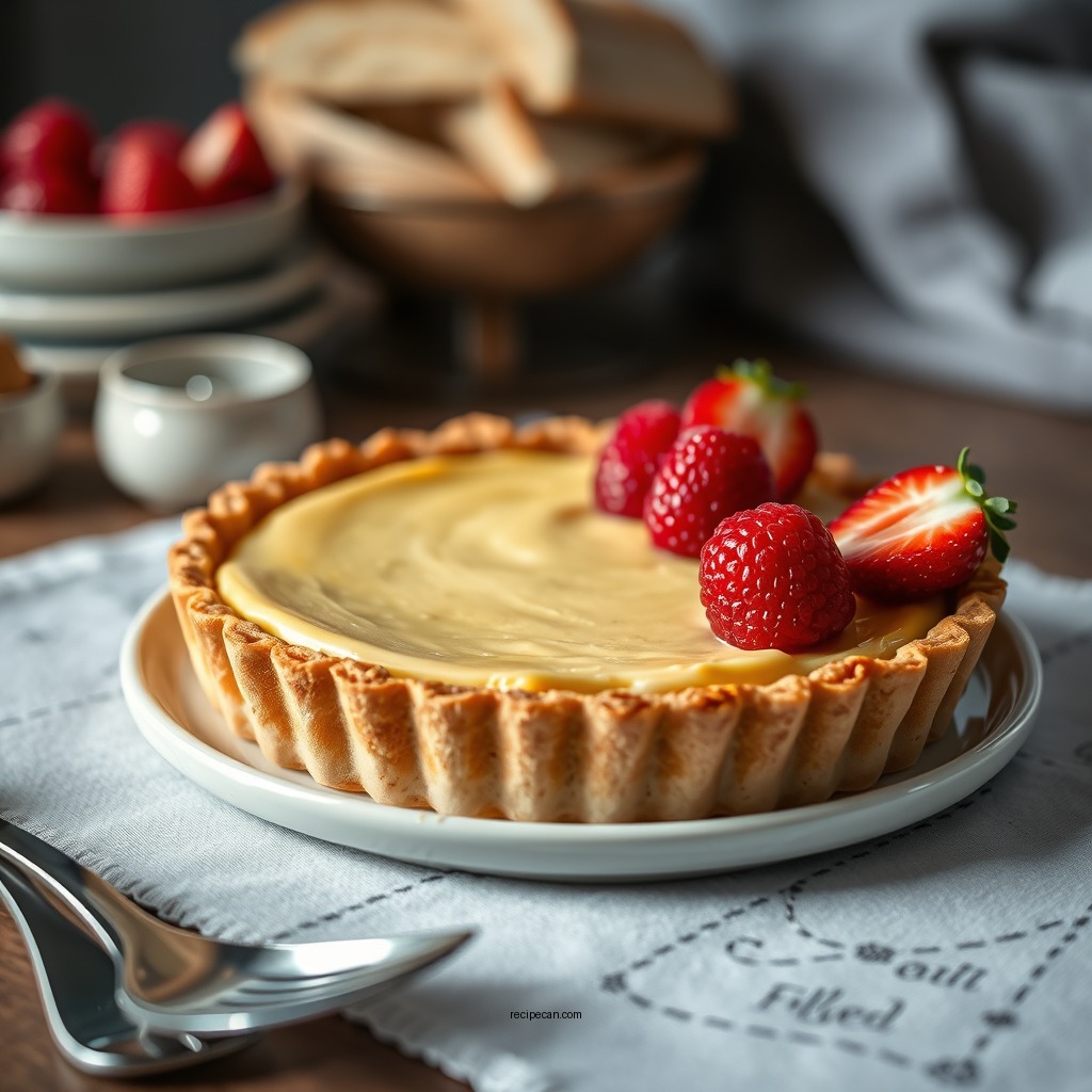 Ingredients Needed for Bakewell Tart - bakewell tart recipe