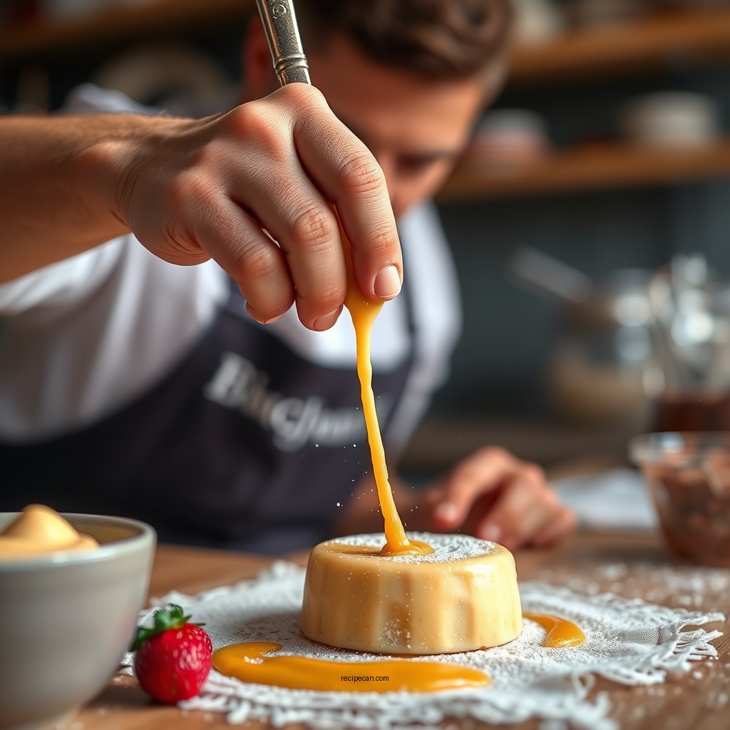 Baking Process - baking custard recipe