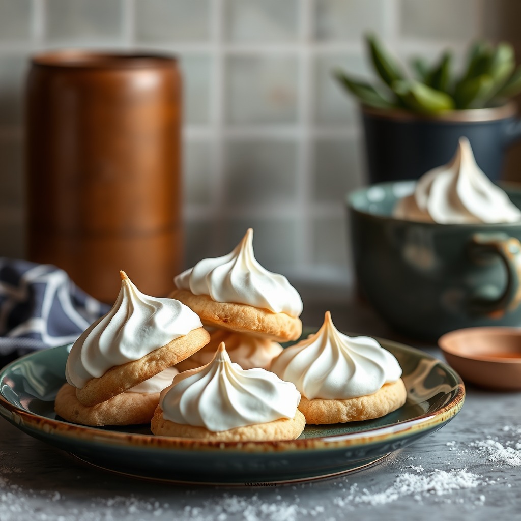 Classic Meringue Cookies - baking recipes with cream of tartar