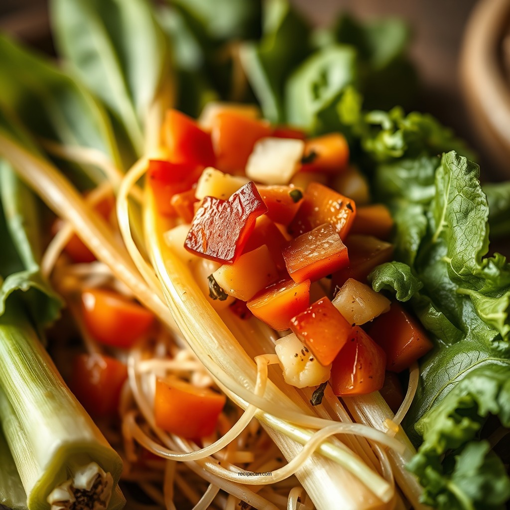 Choosing Your Vegetables - bamboo shoot salad recipe