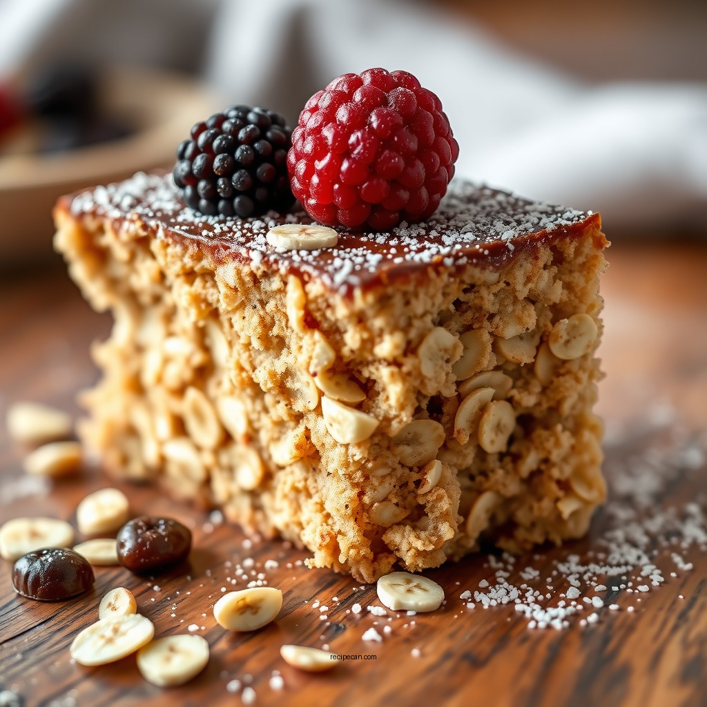 Desserts to Satisfy Your Sweet Tooth - banana and oat recipes