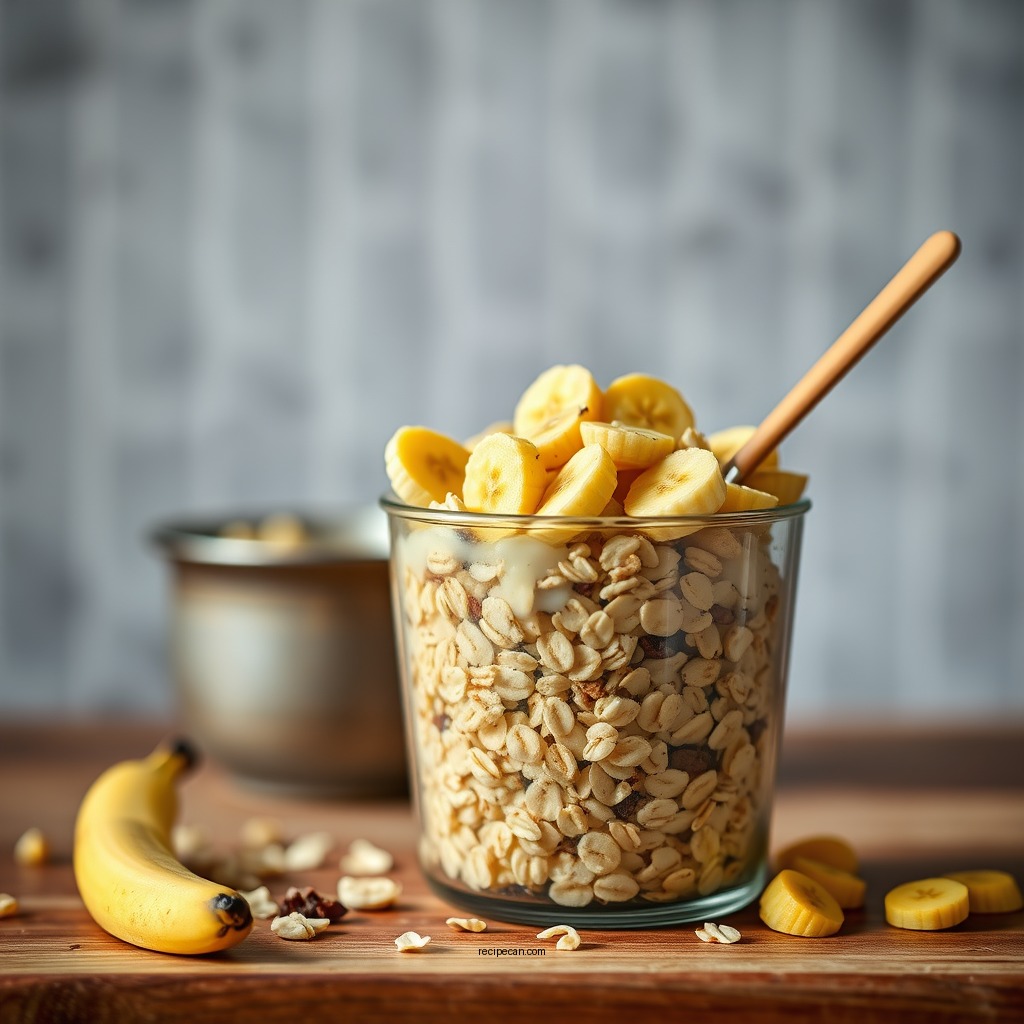 Healthy Snacks - banana and oat recipes