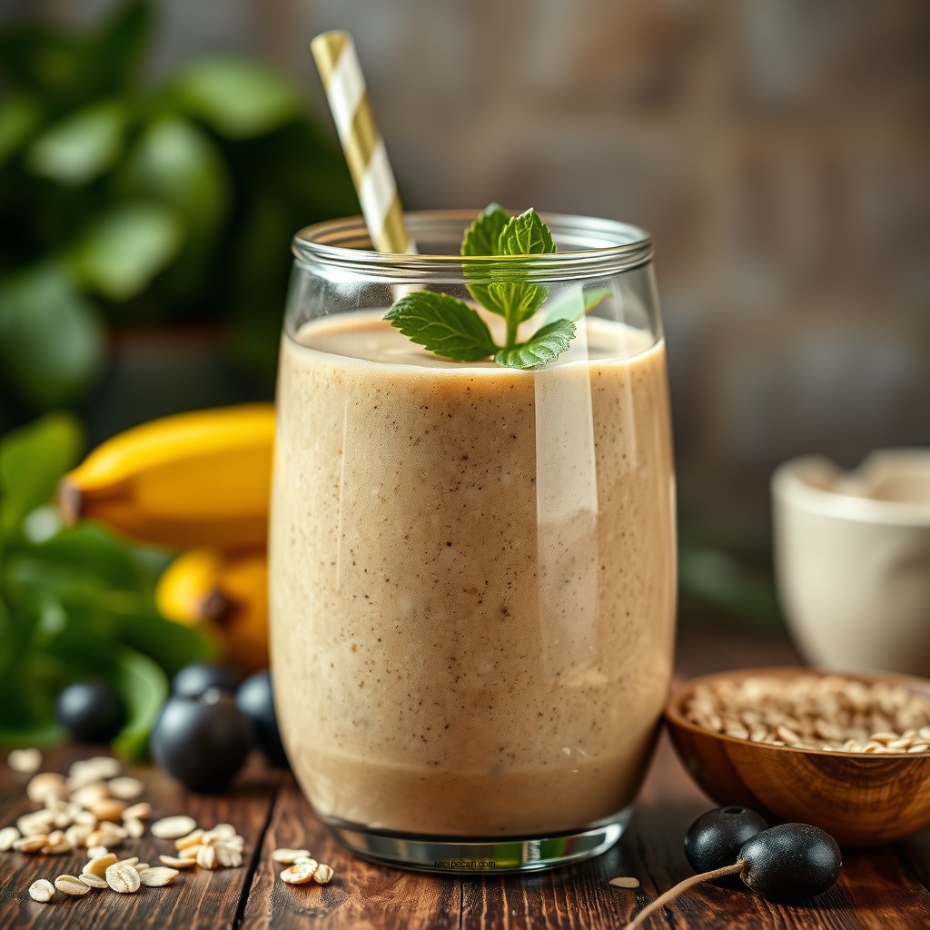 Satisfying Smoothies - banana and oats recipes