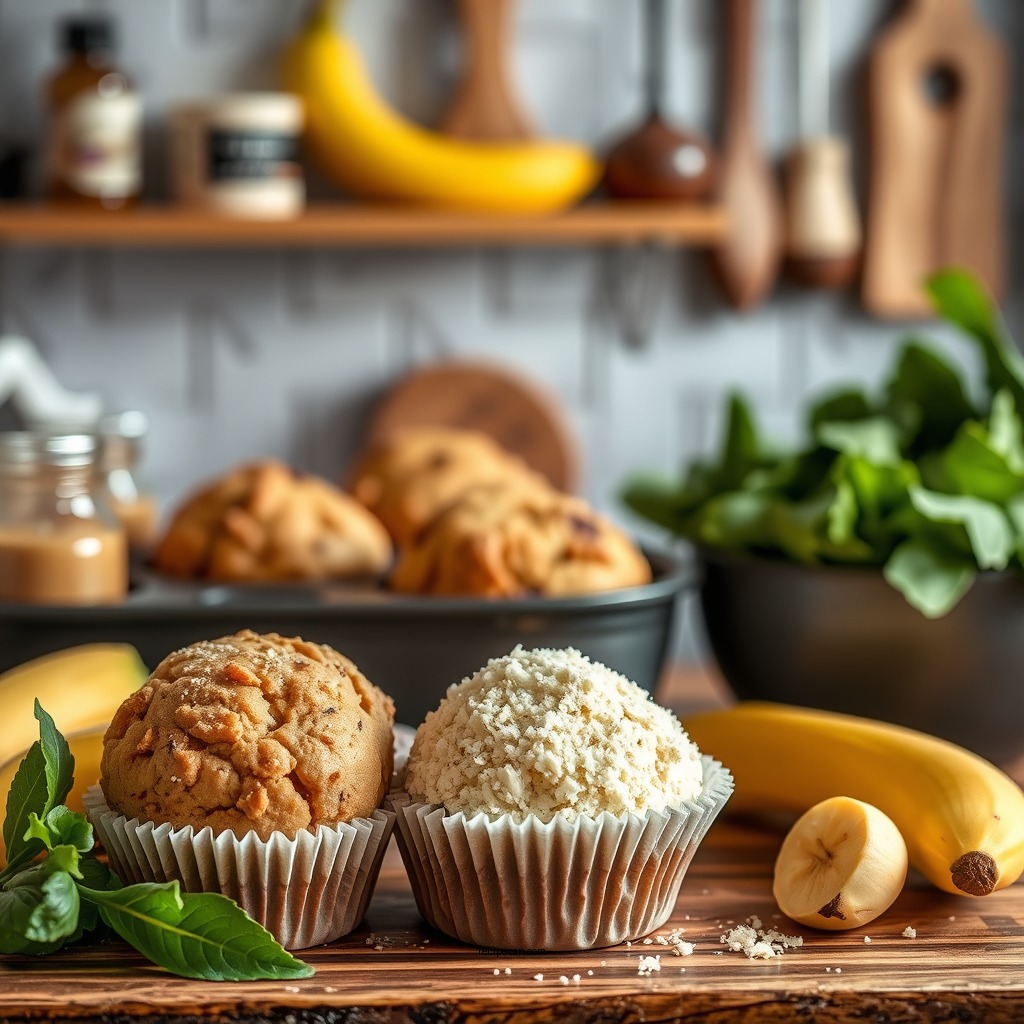 Ingredients You'll Need - banana bread muffin recipe