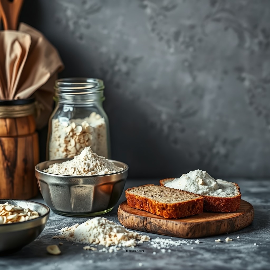 Ingredients You’ll Need - banana bread with oat flour recipe