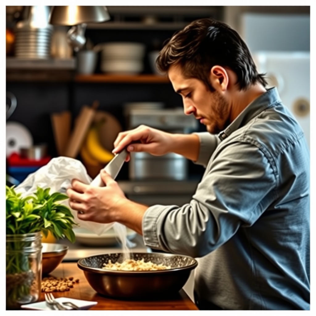 Step-by-Step Preparation - banana bread with oat flour recipe