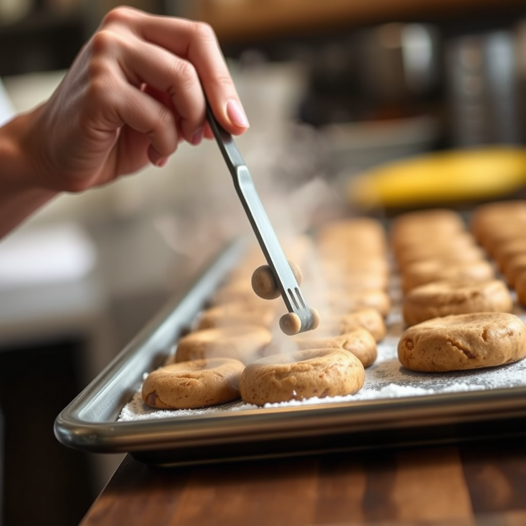 Step-by-Step Preparation - banana cookie recipe