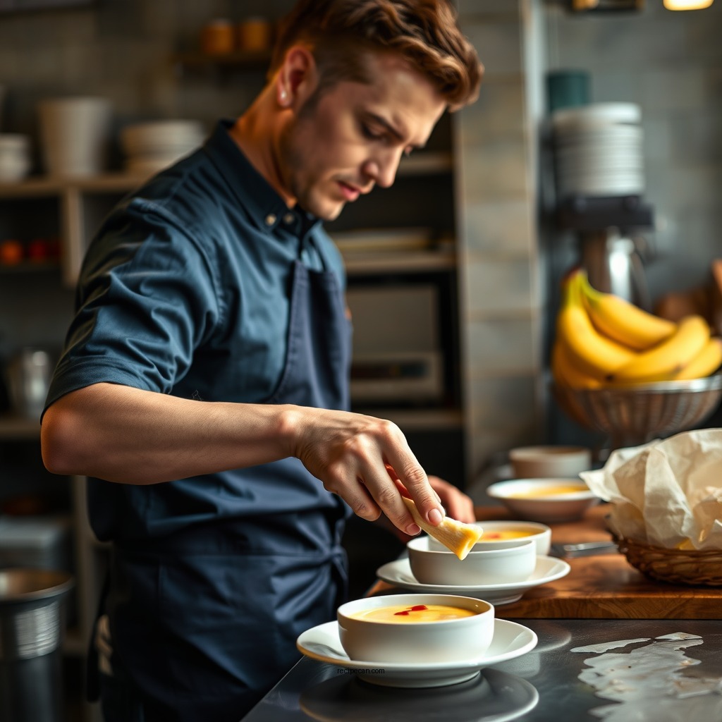 Preparation Steps - banana custard recipe