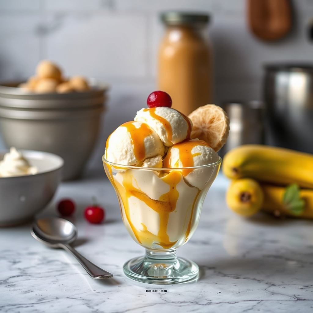 Ingredients You'll Need - banana foster ice cream recipe