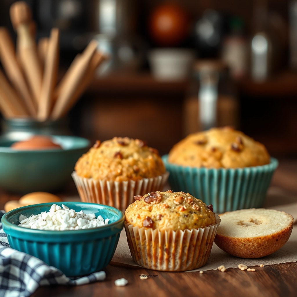 Ingredients You'll Need - banana muffin recipe