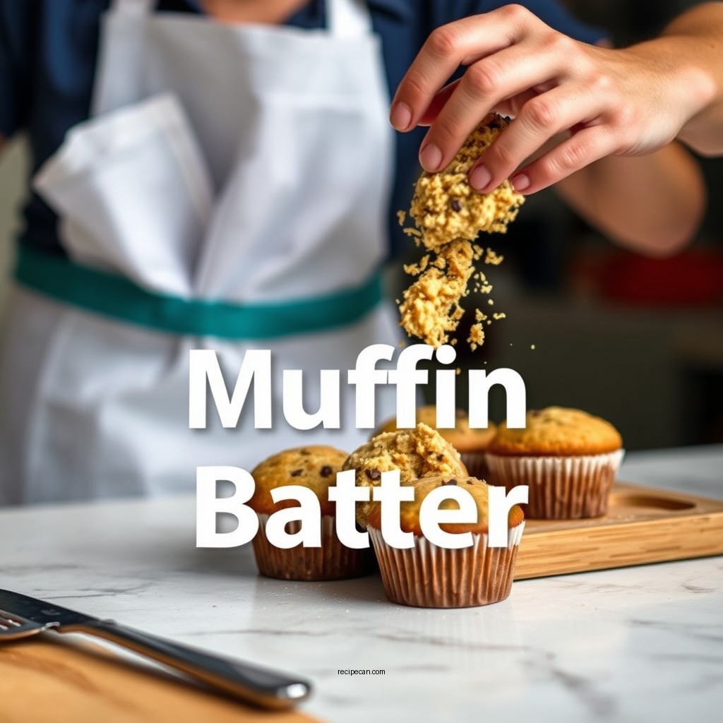 Prepare Your Muffin Batter - banana muffins recipe