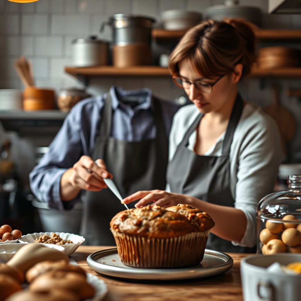 Step-by-Step Instructions - banana nut muffin recipe