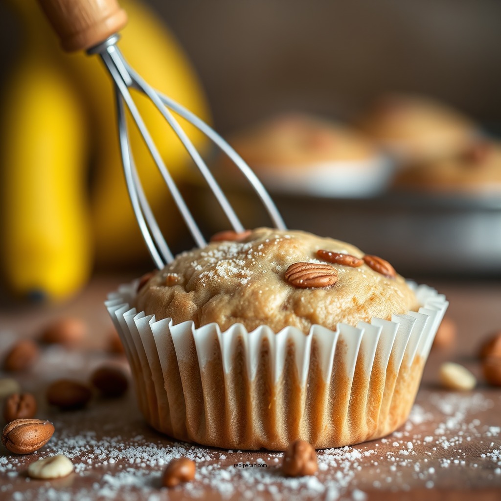 Perfecting the Batter - banana nut muffins recipe