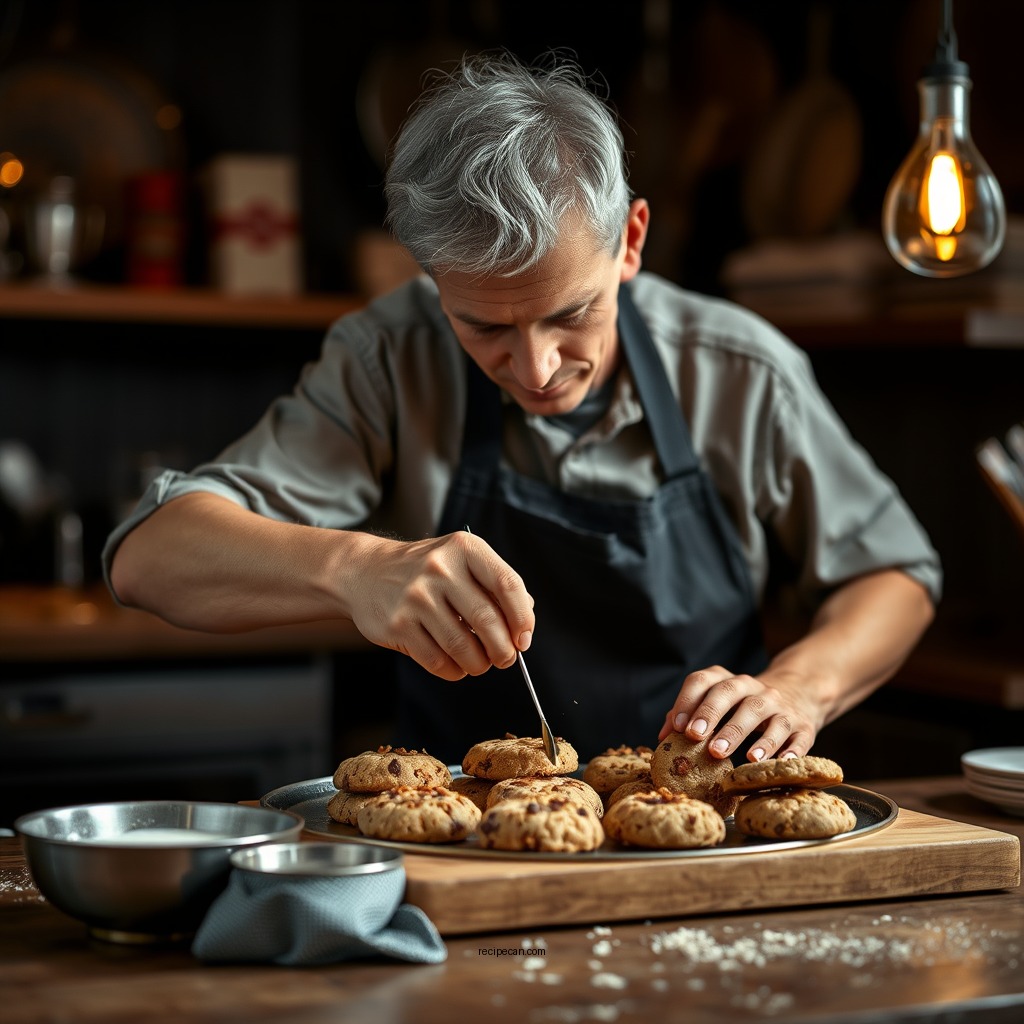 Step-by-Step Preparation - banana oat cookies recipe