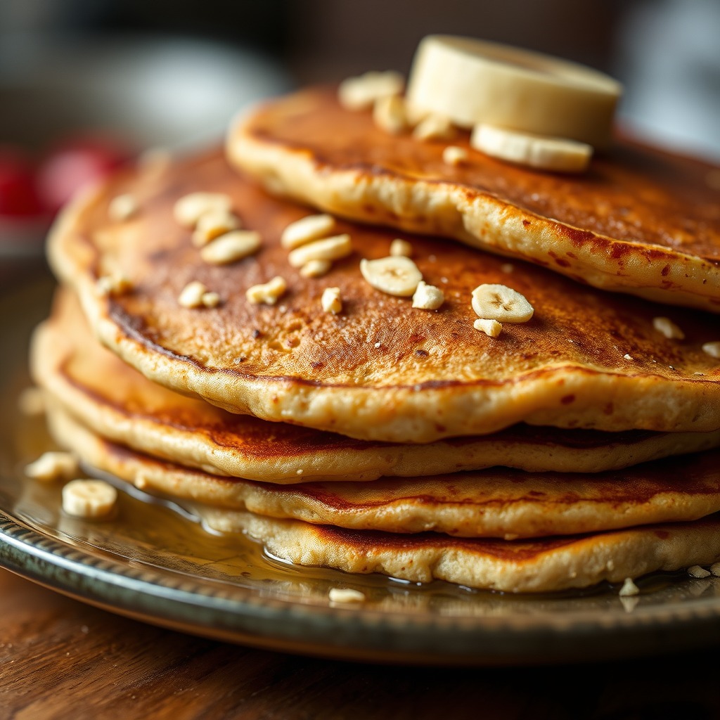 Cooking Instructions - banana oat pancake recipe