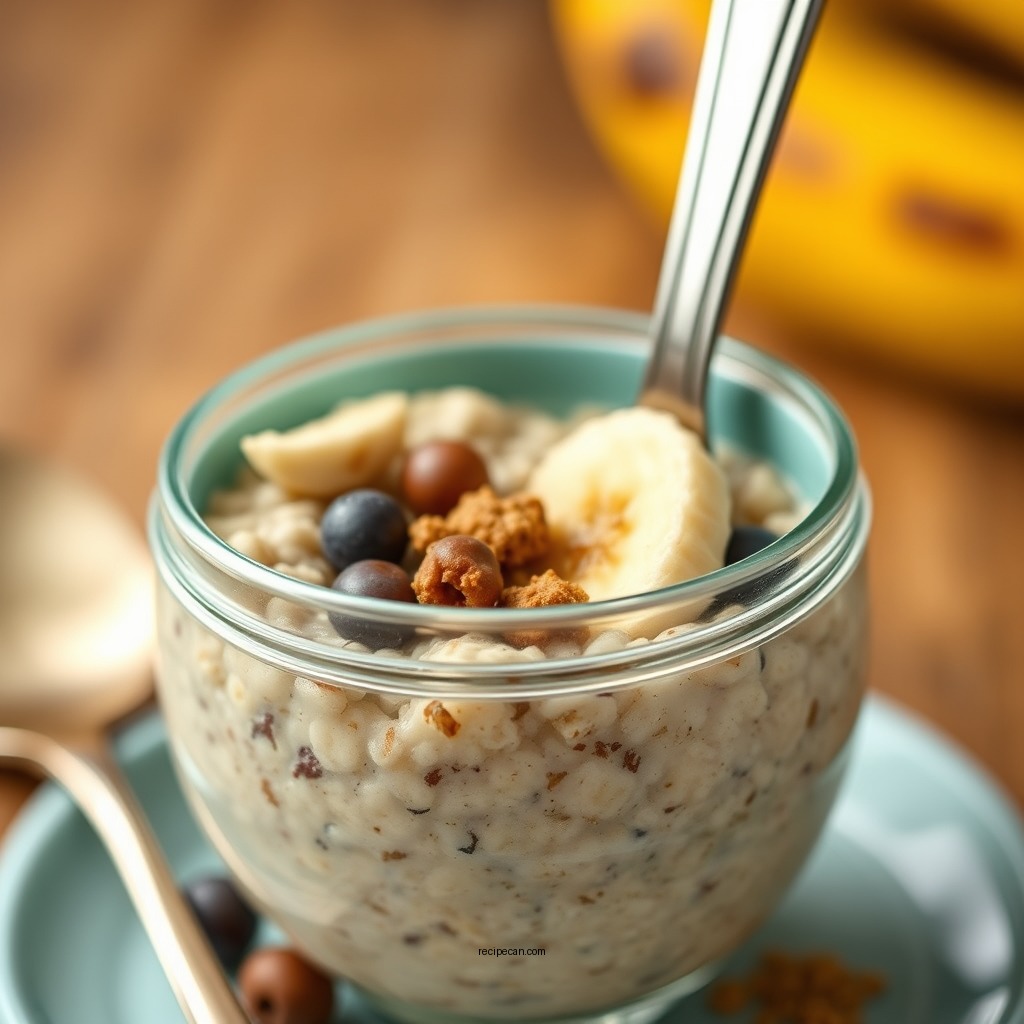 Customization Ideas - banana overnight oats recipe