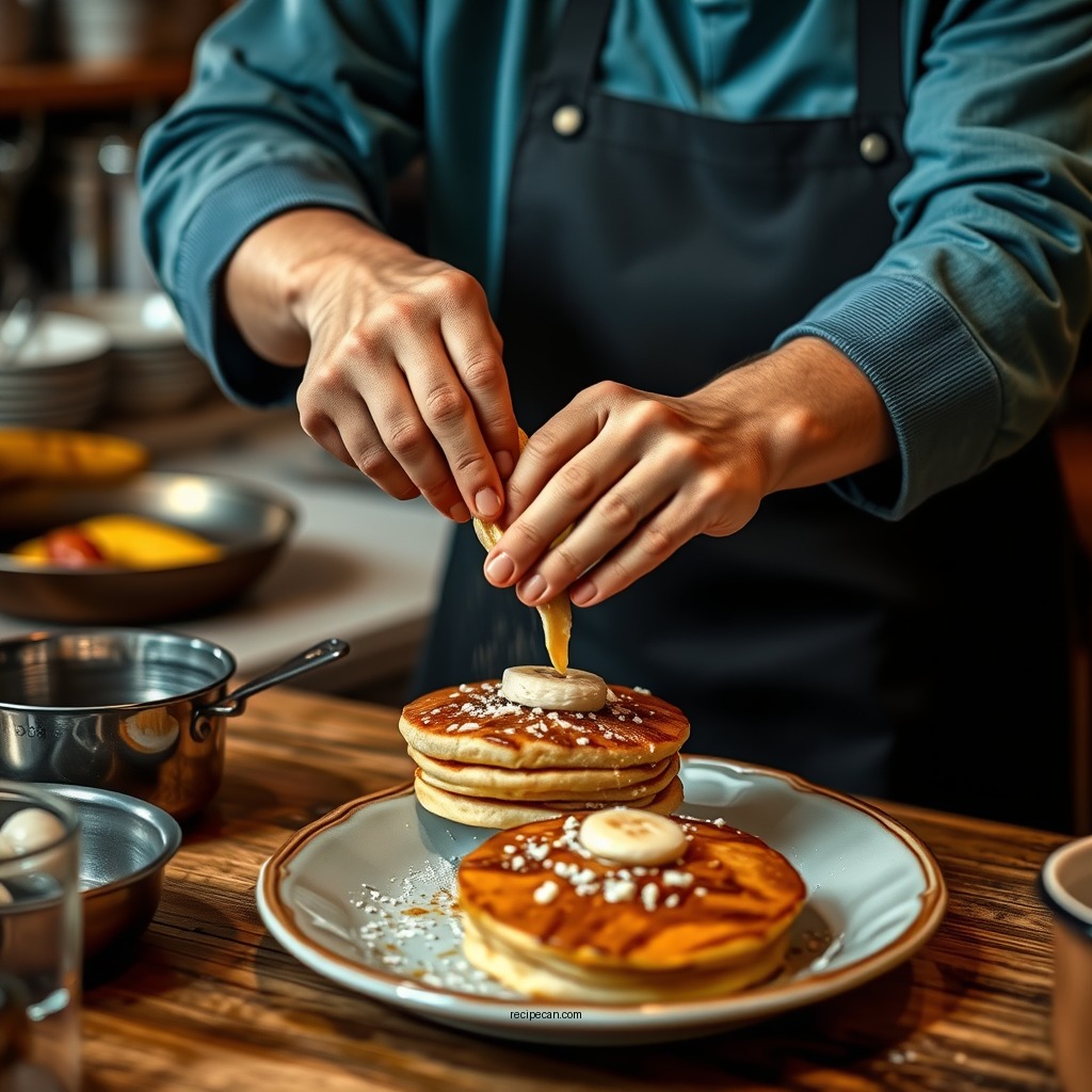 Step-by-Step Instructions - banana pancake recipe