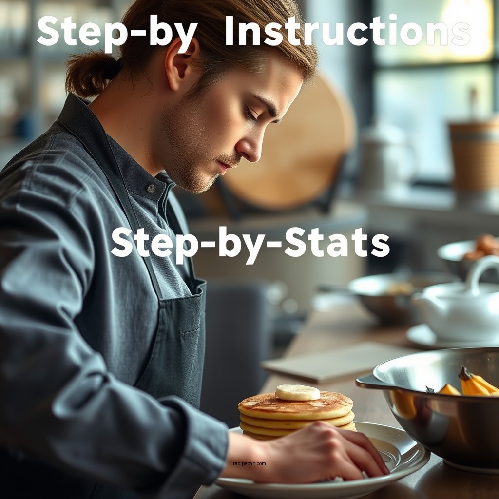 Step-by-Step Instructions - banana pancakes recipe