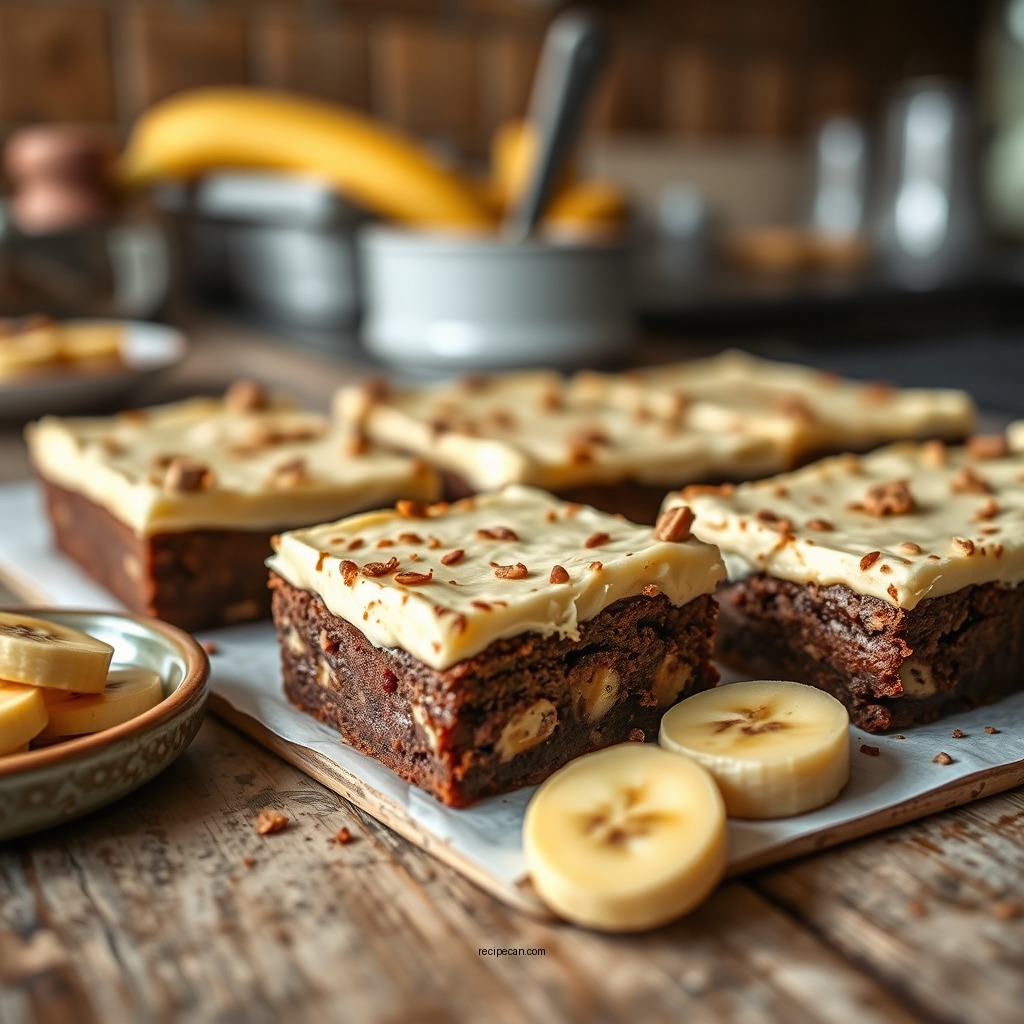 Classic Banana Pudding Brownies - banana pudding brownies recipes