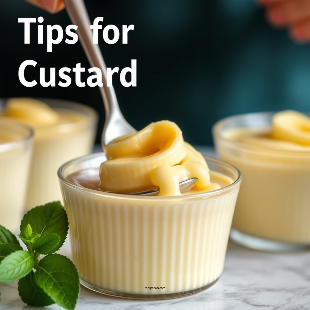 Tips for Perfect Custard - banana pudding custard recipe