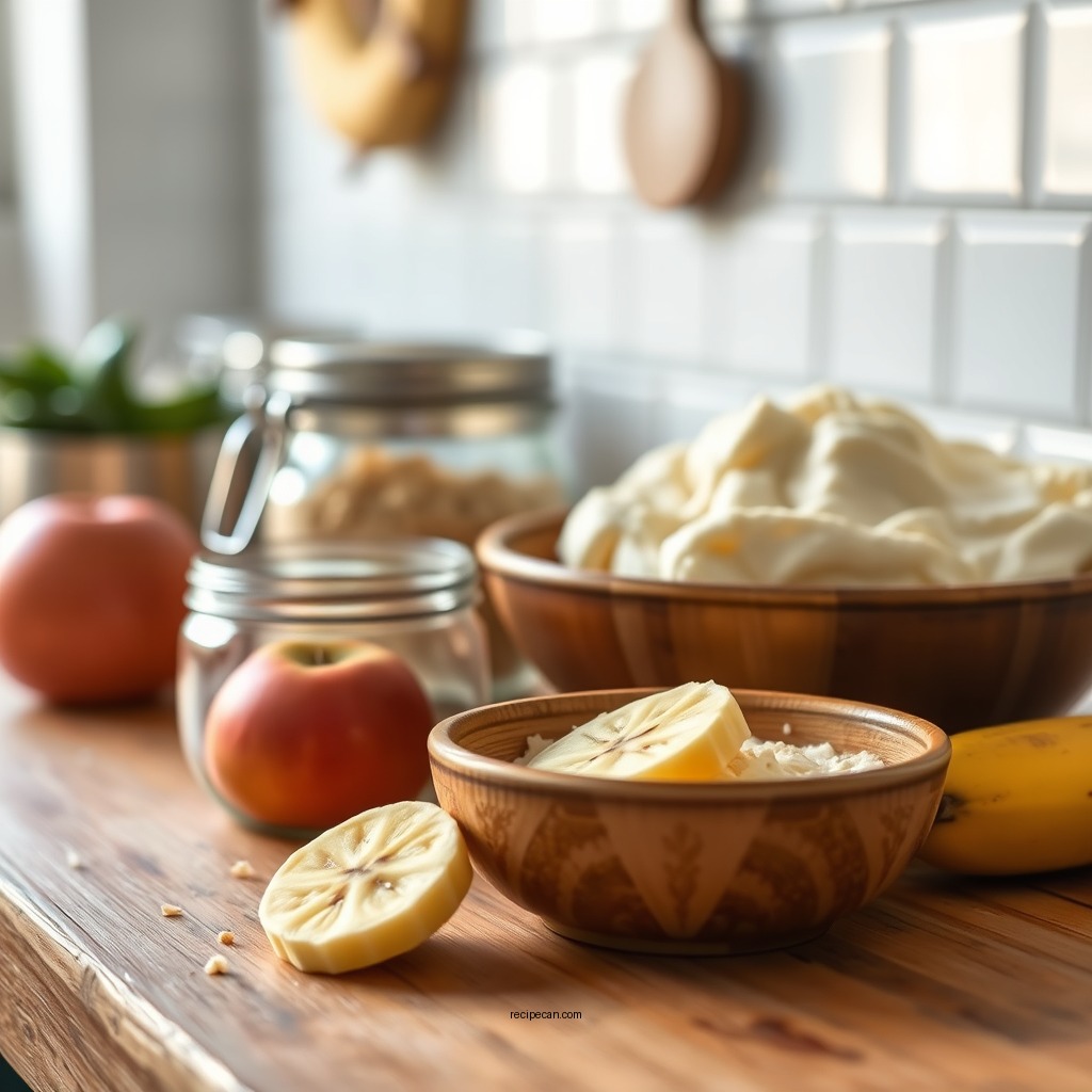 Ingredients You'll Need - banana pudding recipe vegan