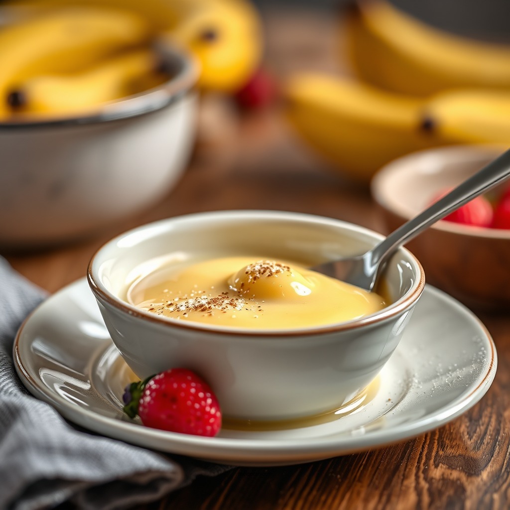 Tips for Perfect Custard - bananas and custard recipe