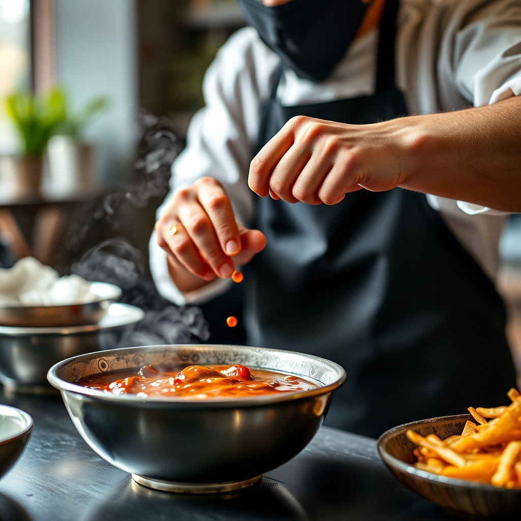 Step-by-Step Preparation - bang bang sauce recipe