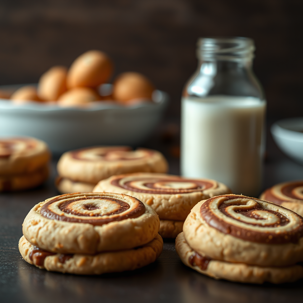 Peanut Butter Swirl Bar Cookies - bar cookie recipes