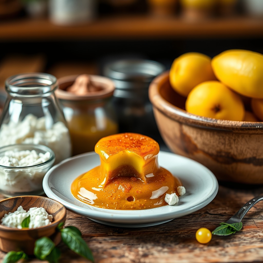 Ingredients You'll Need - basic custard recipe