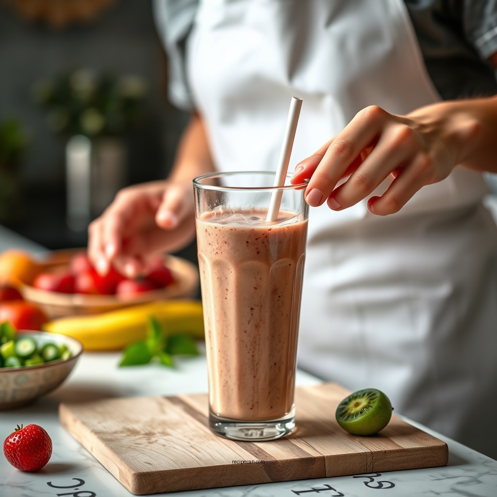 Step-by-Step Guide to Making Your Smoothie - basic fruit smoothie recipe