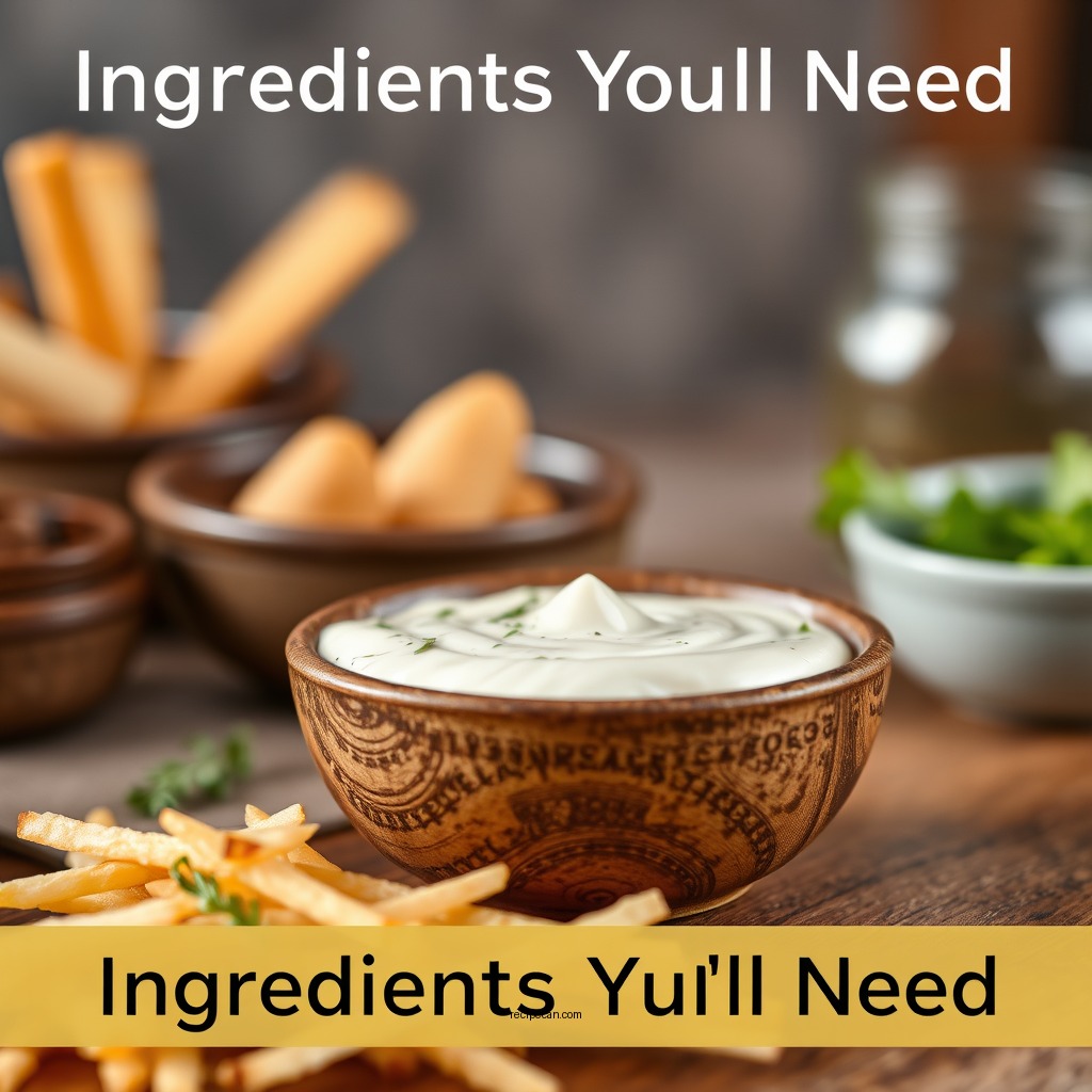 Ingredients You'll Need - basic tartar sauce recipe easy