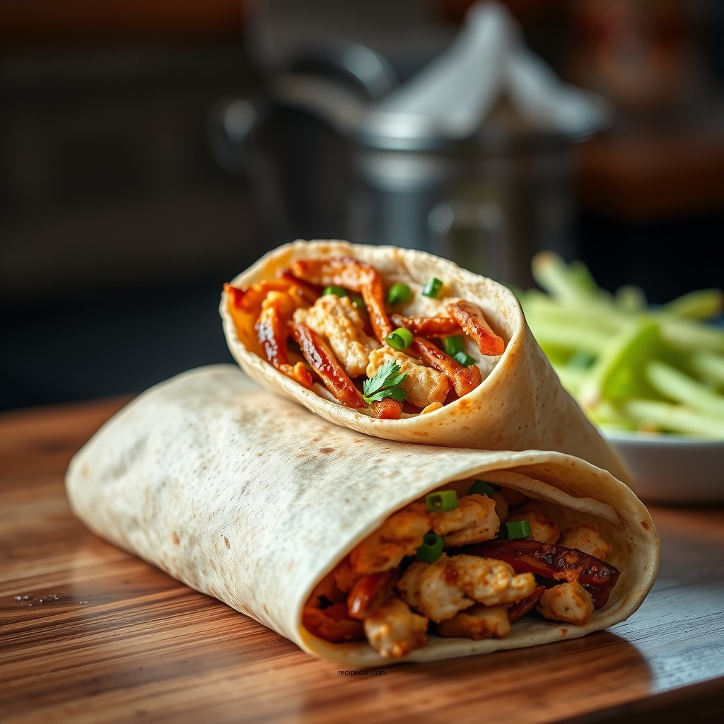 Classic BBQ Chicken Wrap - bbq chicken wrap sandwiches recipes