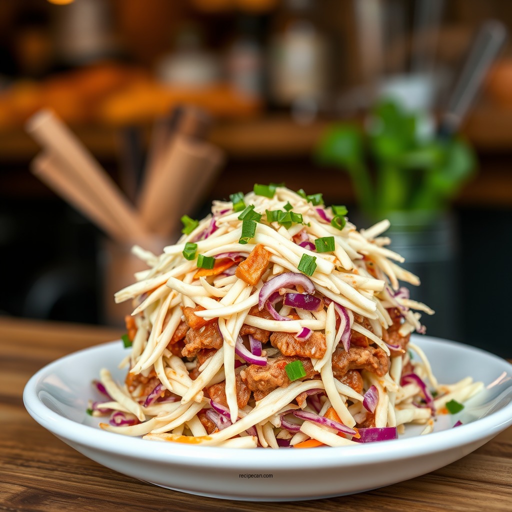 Ingredients for BBQ Pulled Pork Coleslaw - bbq pulled pork coleslaw recipe