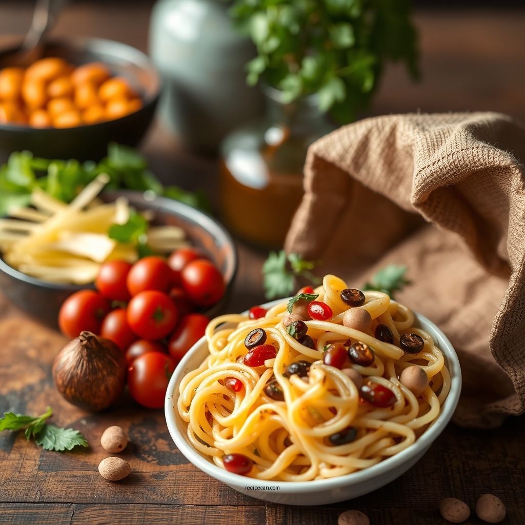 Ingredients You’ll Need - bean pasta salad recipe