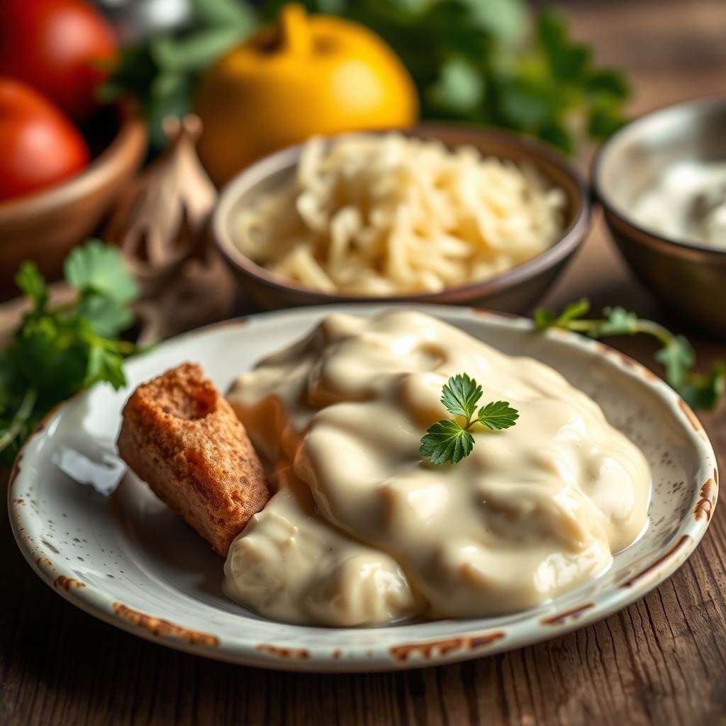 Ingredients for Bechamel Sauce - bechamel sauce for lasagne recipe
