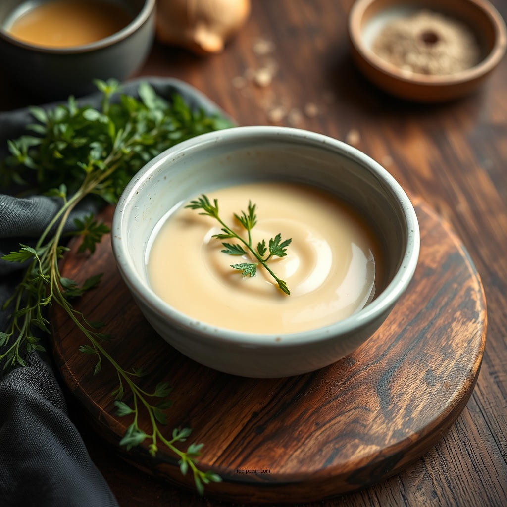 Ingredients Needed - bechamel sauce recipe