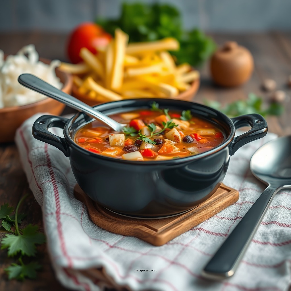 Ingredients You'll Need - beef and bean soup recipe