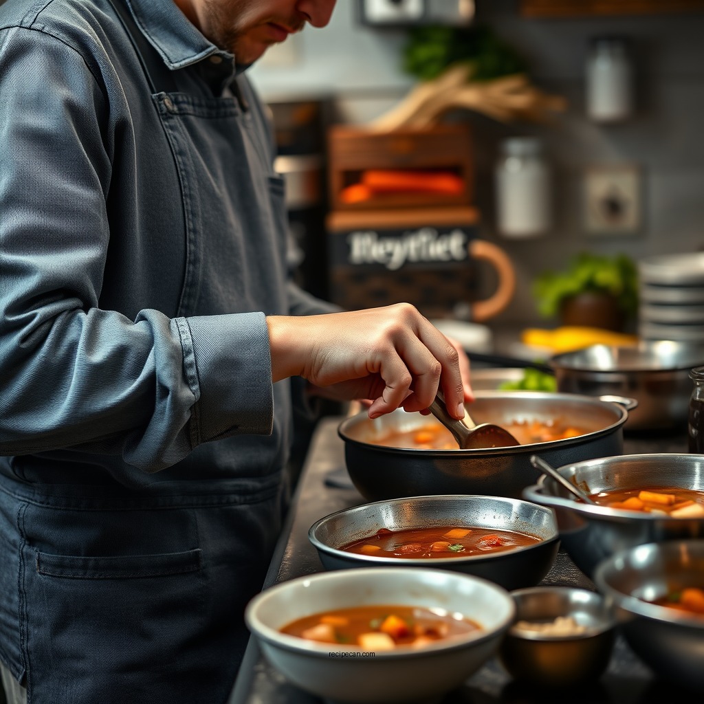 Preparation Steps - beef and bean soup recipe