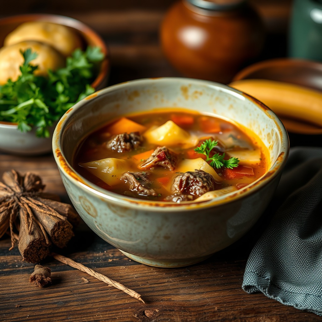 Choosing the Right Ingredients - beef soup with dumplings recipe