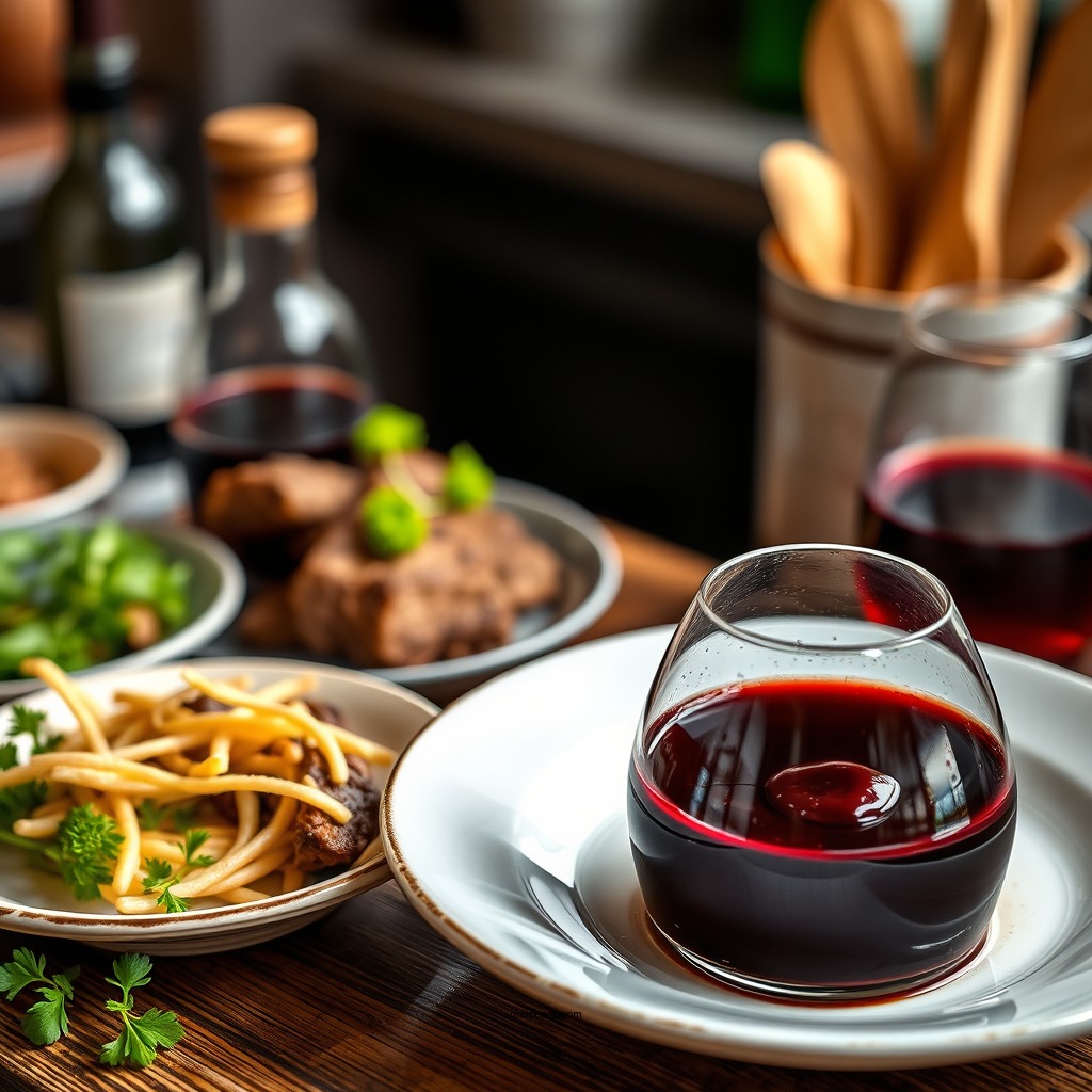 Classic Red Wine Reduction Sauce - beef steak sauce recipes