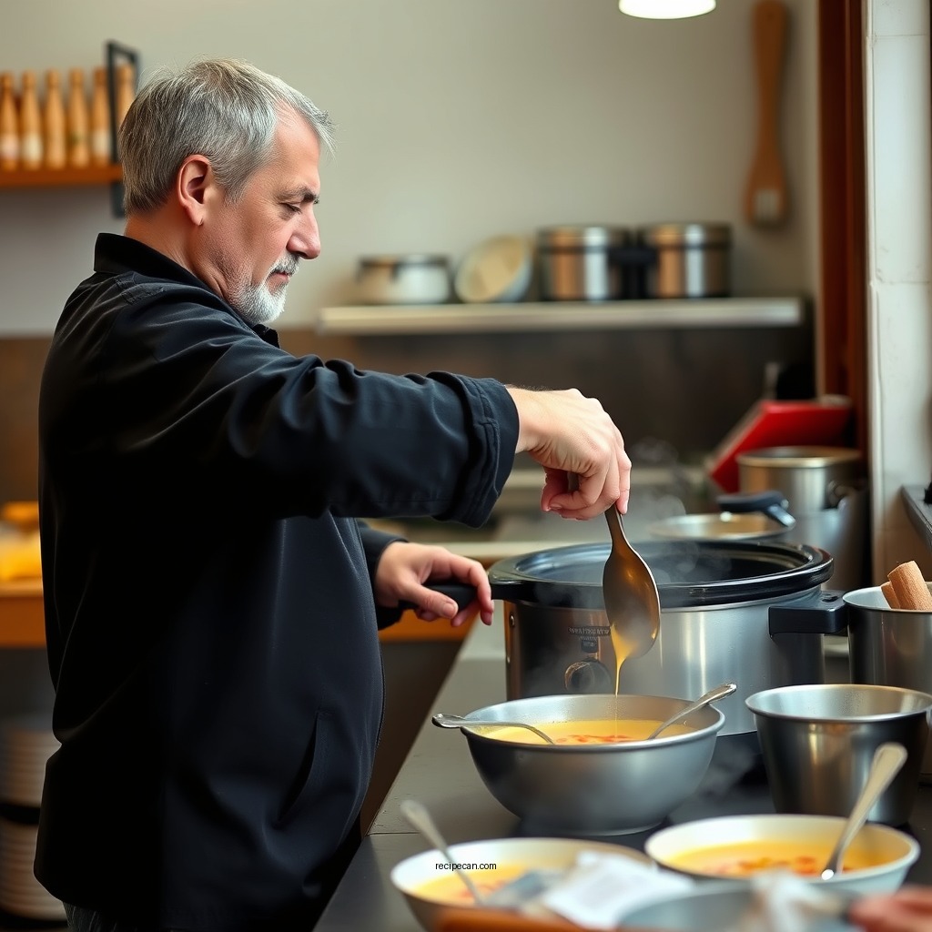 Preparation Steps - beer cheese soup crockpot recipe