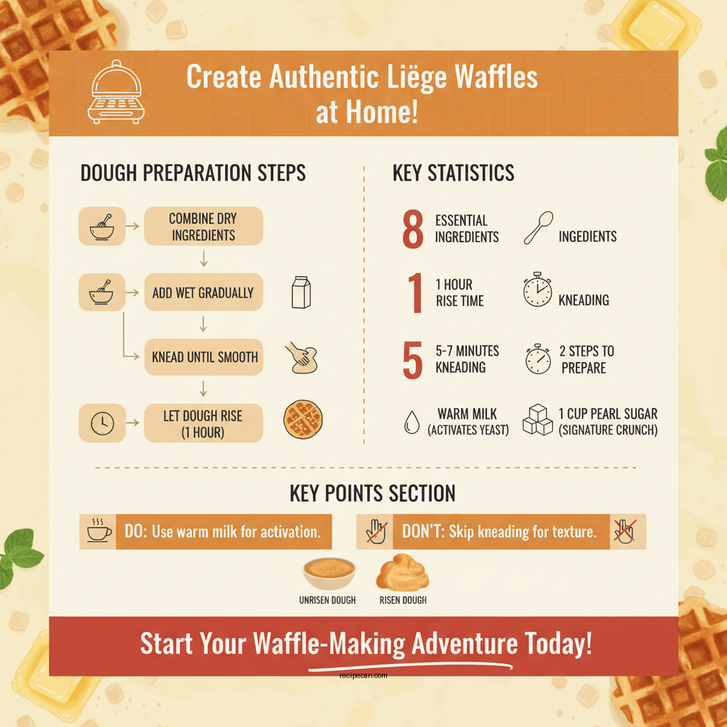 belgian liege waffle recipe - Data Infographic and Statistics